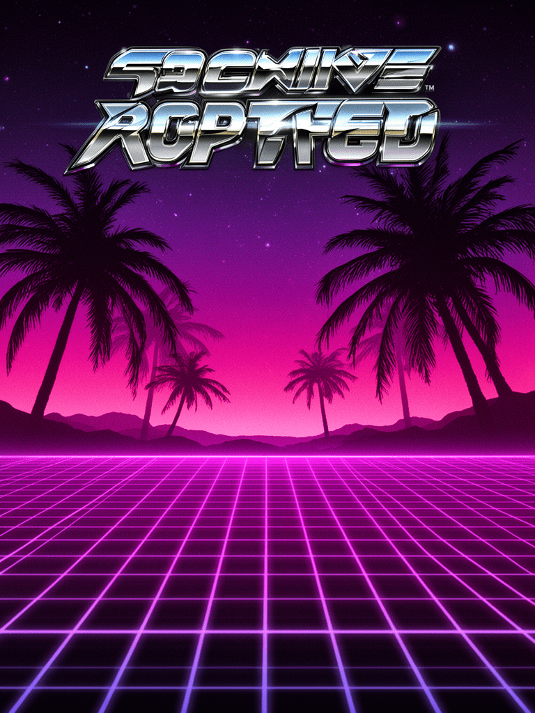 80s and 90s nostalgia graphics.