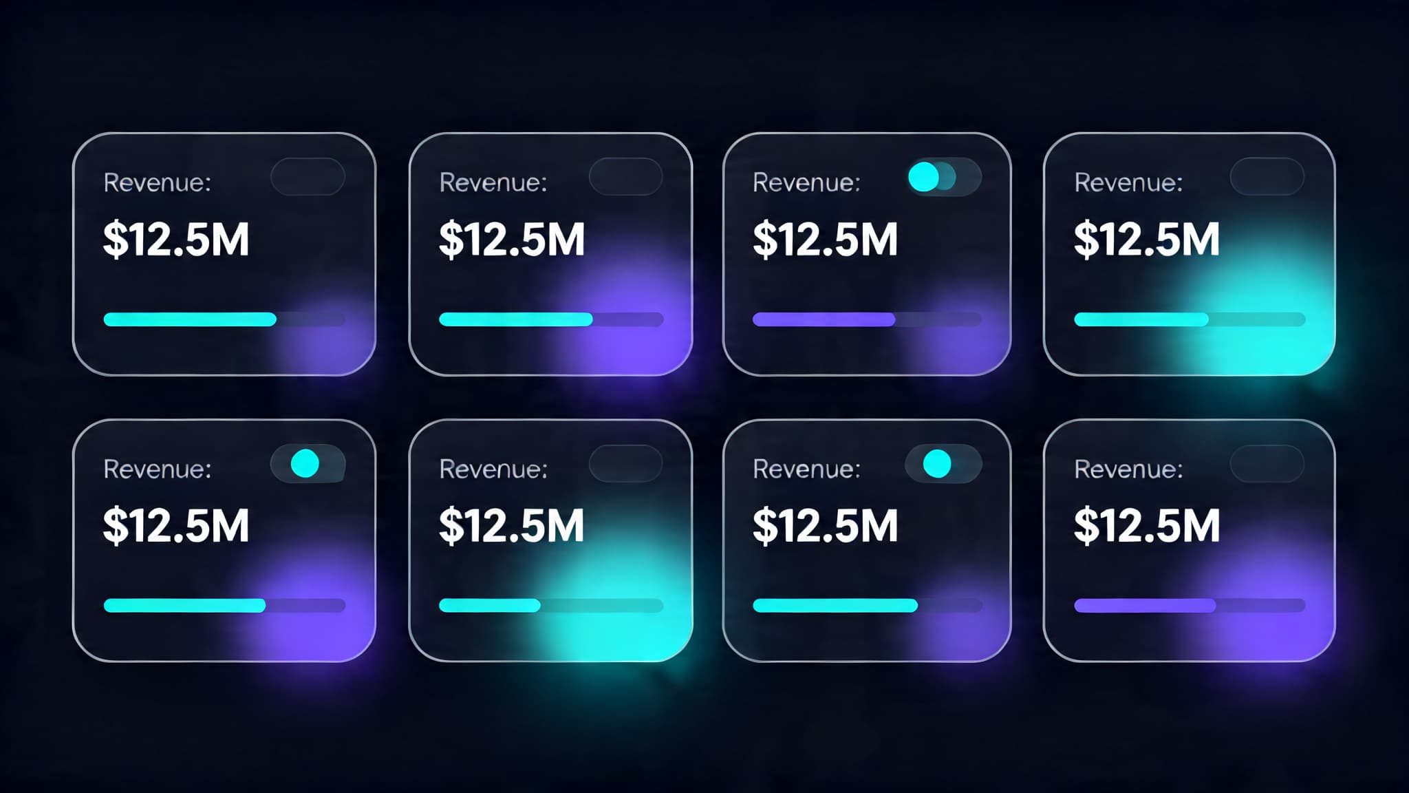 Concept screens and UI mockups.